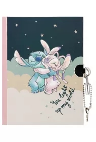 Pamiętnik z kłódką Stitch