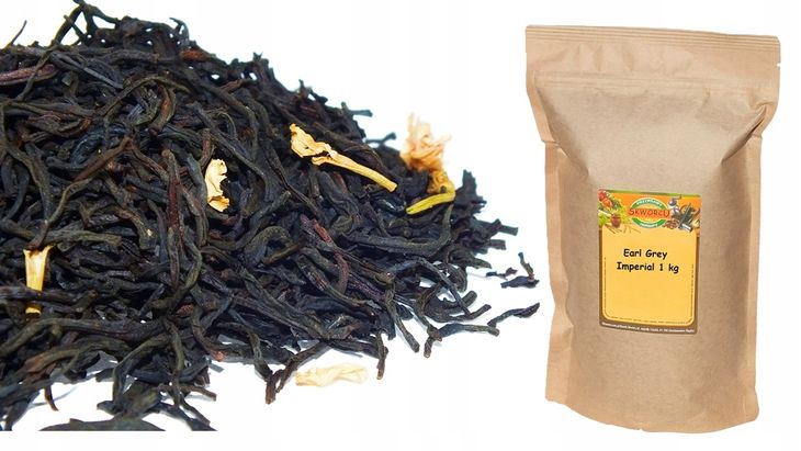 Earl Grey imperial 1 kg Herbata czarna DUŻA PAKA Skworcu