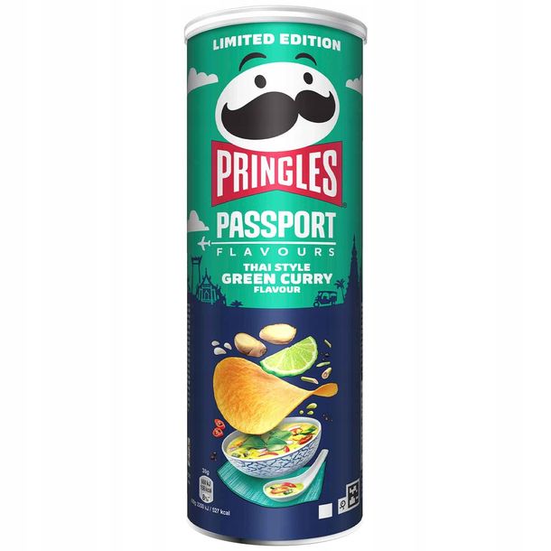 Chipsy Pringles Thai Style Green Curry 165g