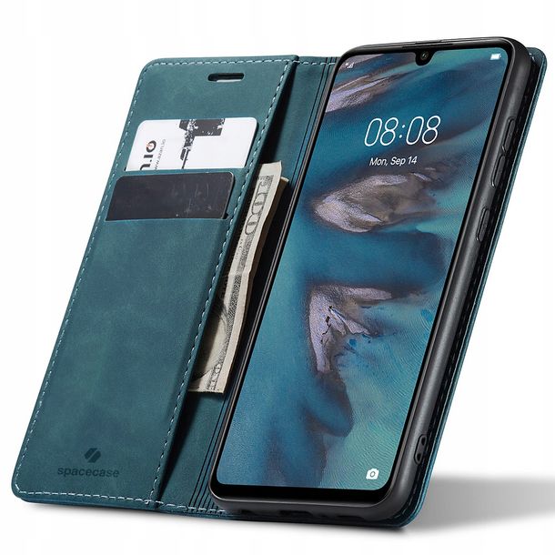 Eleganckie etui z klapką portfel kieszonka pokrowiec do Huawei P30 Lite