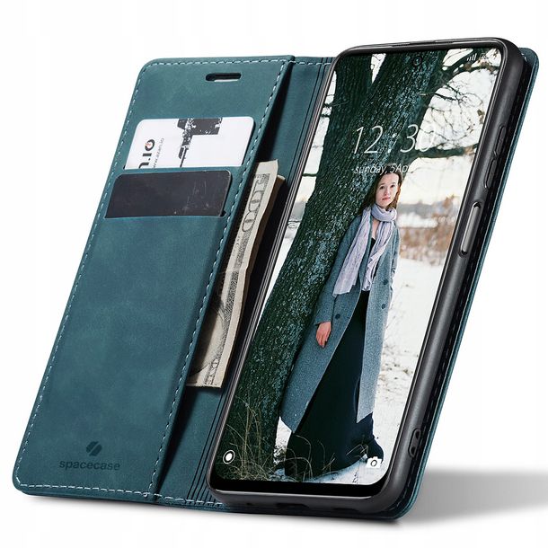 Eleganckie etui z klapką portfel kieszonka pokrowiec do Redmi Note 11/11S
