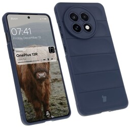 Bizon Pancerne etui Case Tur do OnePlus 13R, granatowe