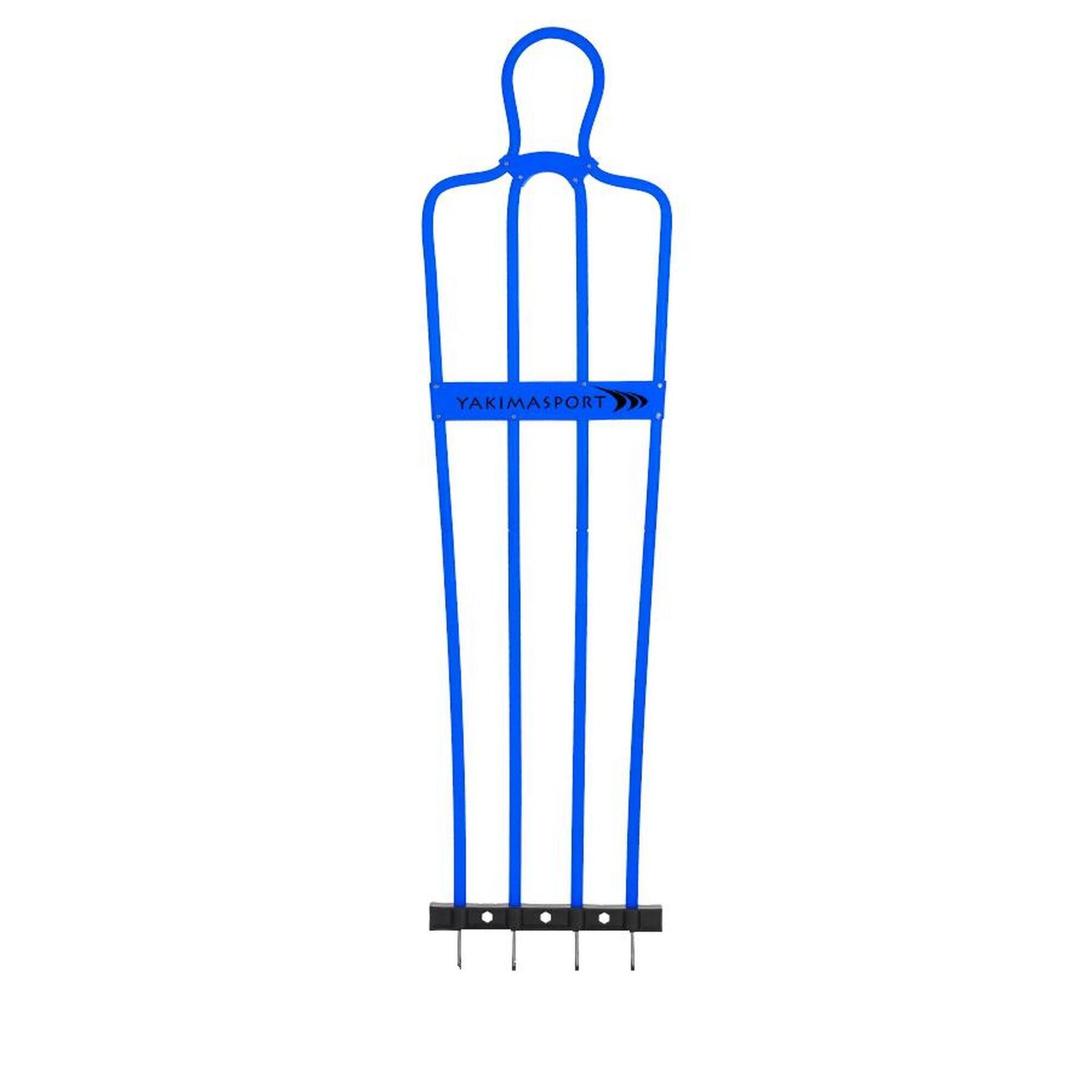 Mur piłkarski AirFlow, 180cm, Pasywny obrońca Niebieski