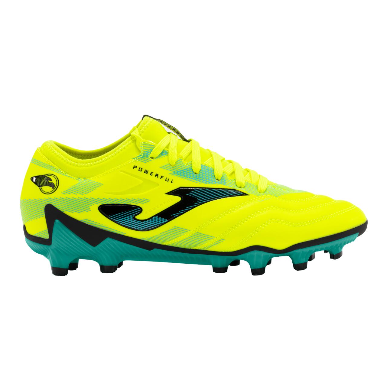 Joma Powerful 2411 FG POWW2411FG, Męskie, buty piłkarskie - korki, Żółty