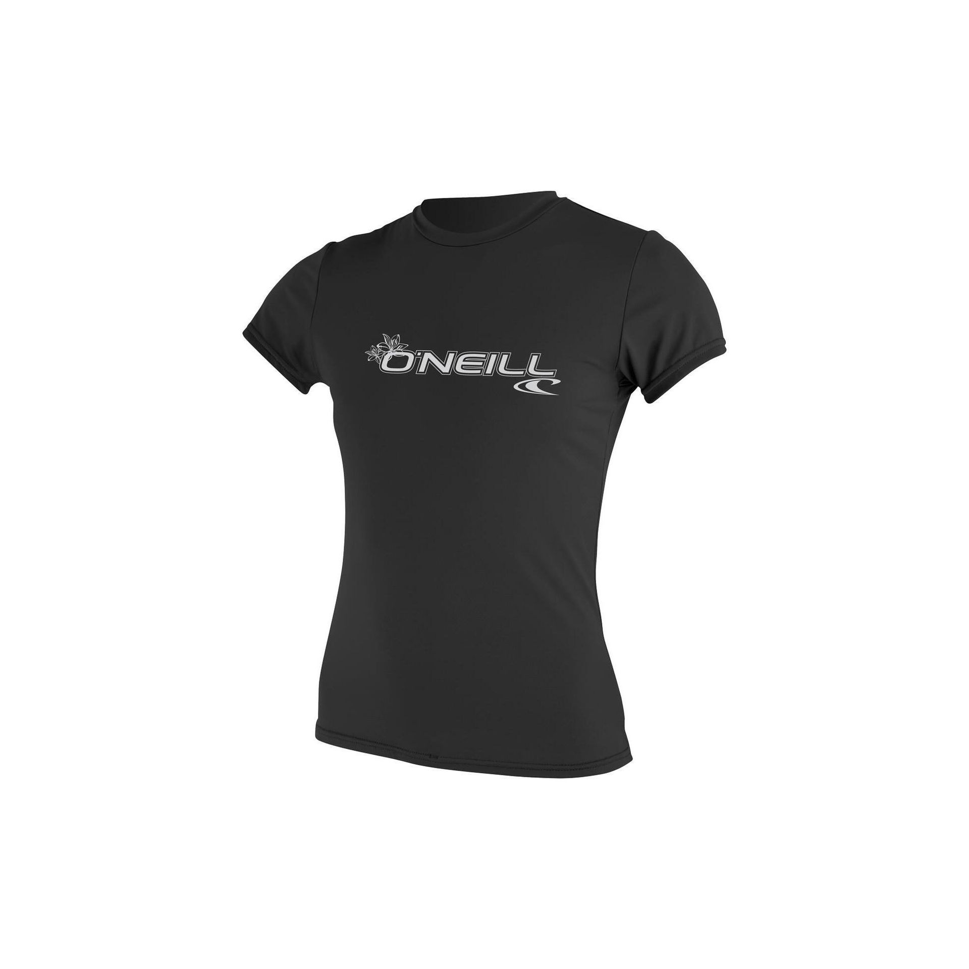 ONEILL wetsuits damski WMS Basic Skins S/S TEE Rash Vest, czarny, s 3547-002-S