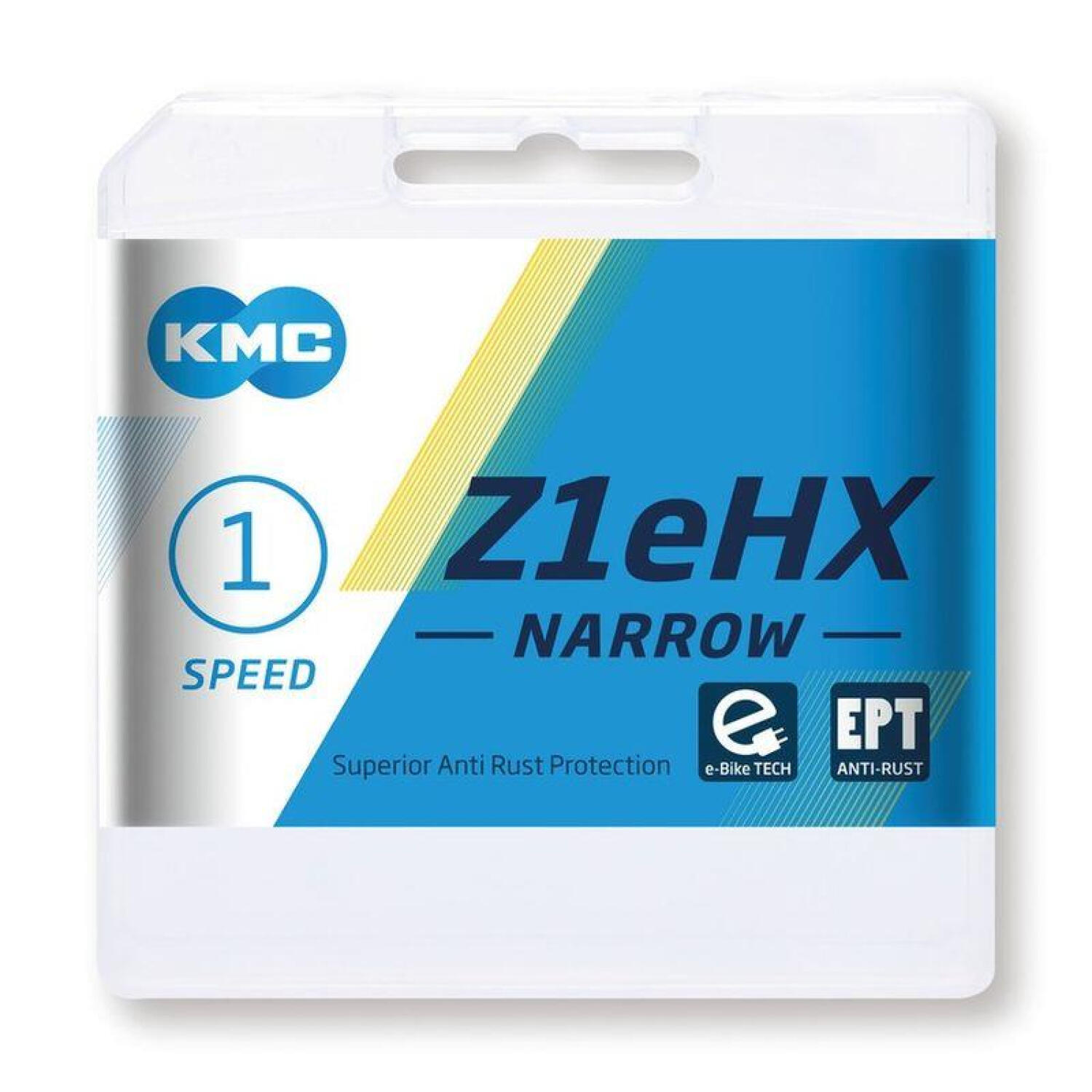 KMC Łańcuszek Z1eHX Narrow EPT 1/2 x 3/32', 128 ogniw, 7,8 mm (1 sztuka)