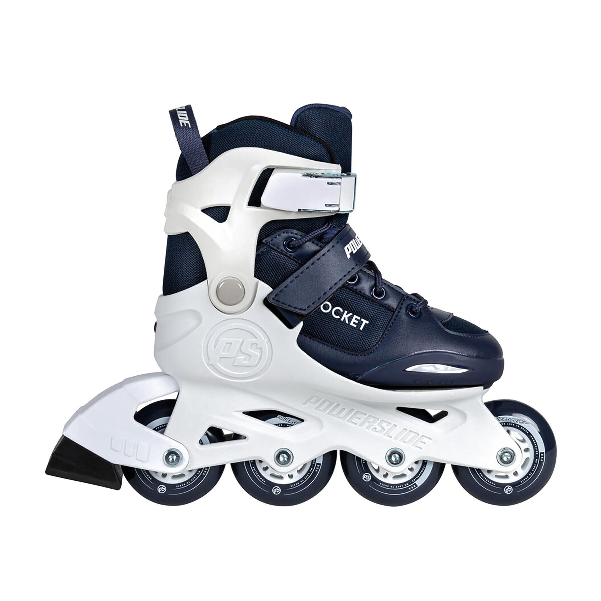 Rolki dziecięce Powerslide Rocket white/navy blue