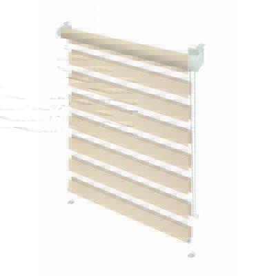 Roleta Mini Zebra Z-743 Silvalin krem 120 x 150 cm