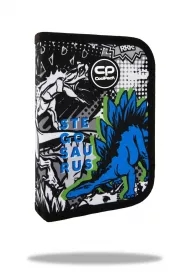 Piórnik 1 zamek 2 klapki Clipper T-Rex Coolpack PATIO F076853