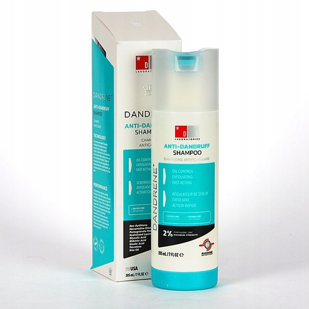 Dermatologiczny Szampon PRZECIWGRZYBICZNY Dandrene / łupież świąd łojotok