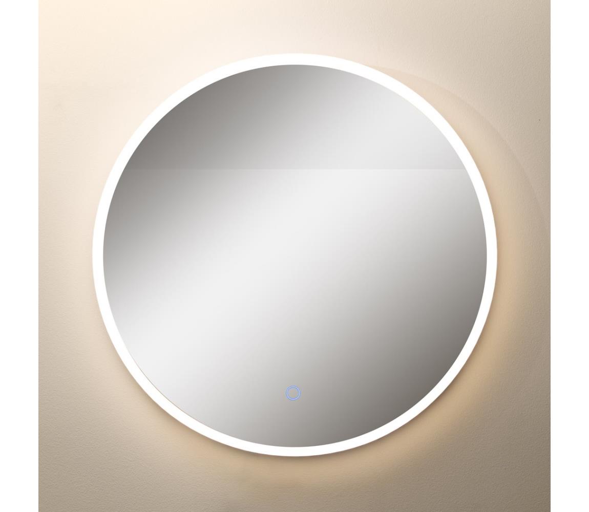 Zuma Line D2526-LED Łazienkowe lustro z podświetleniem 24W/230V 3000/4000/6000K IP44 białe/złote
