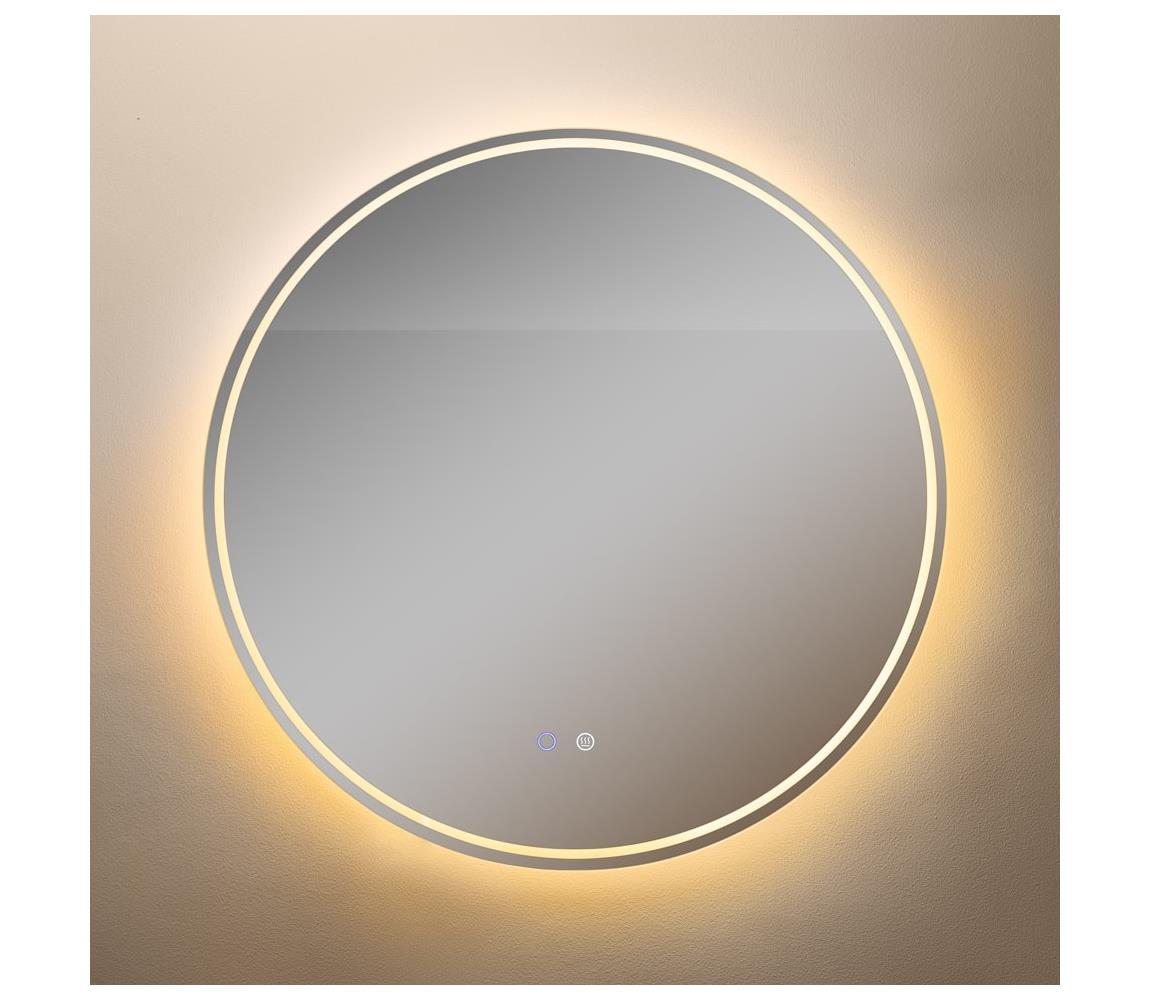 Zuma Line D3004-80-LED Łazienkowe lustro z podświetleniem 24W/230V 3000/4000/6000K IP44 białe
