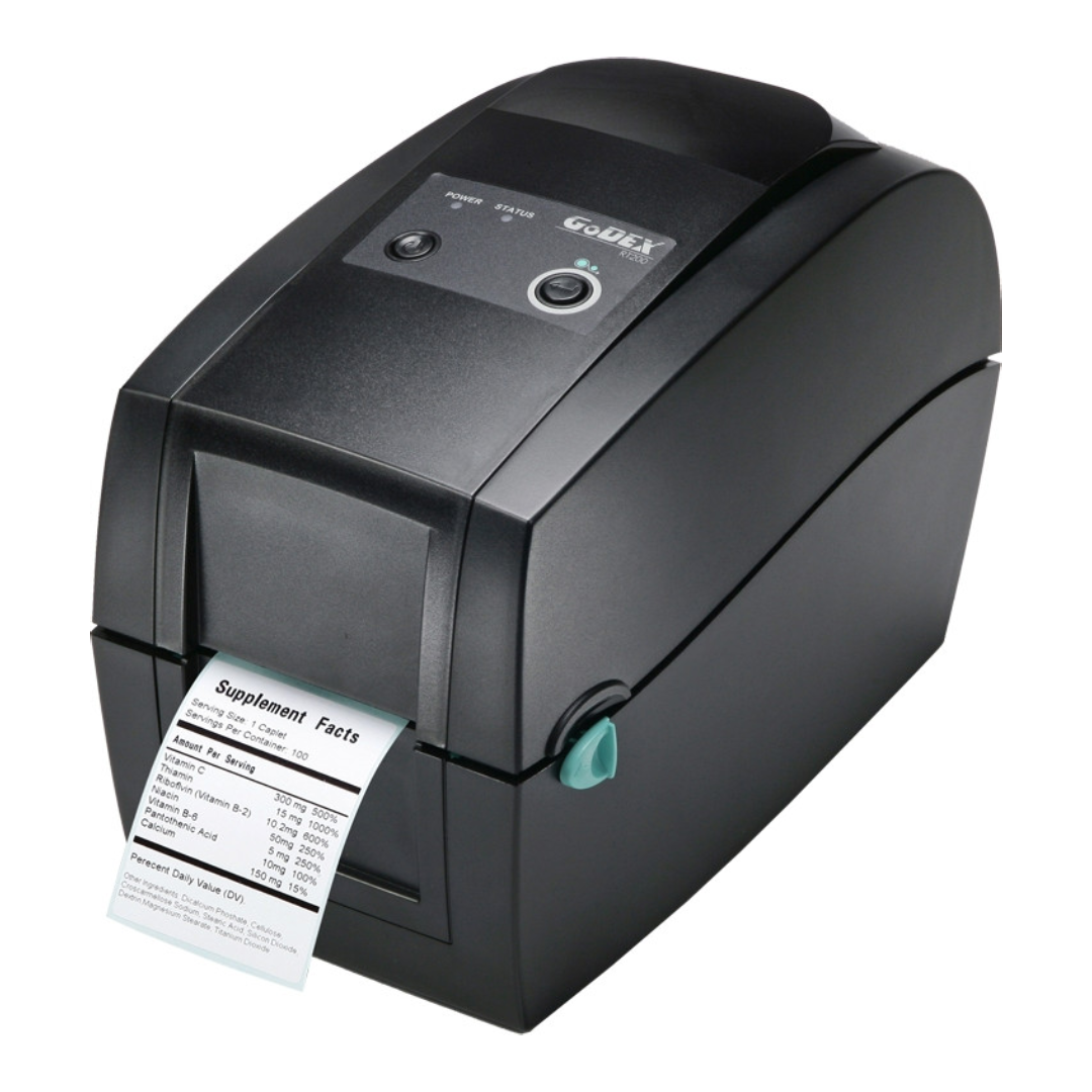Drukarka etykiet Godex RT200 termiczna i termotransferowa 203DPI / do 54 mm / PC / MAC KUP z zamiennikami i oszczędzaj! - ZADZWOŃ 730 811 399