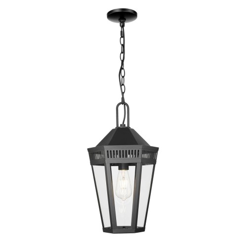 Funchal lampa wisząca ogrodowa 1xE27 czarna P01156BK
