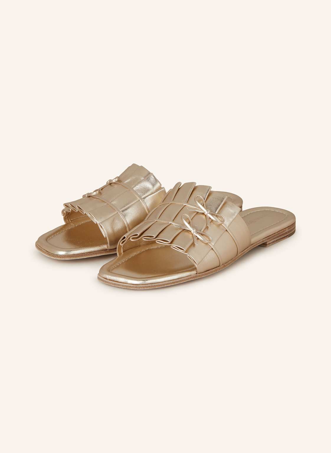 Kennel & Schmenger Klapki Typu Mules Holly gold