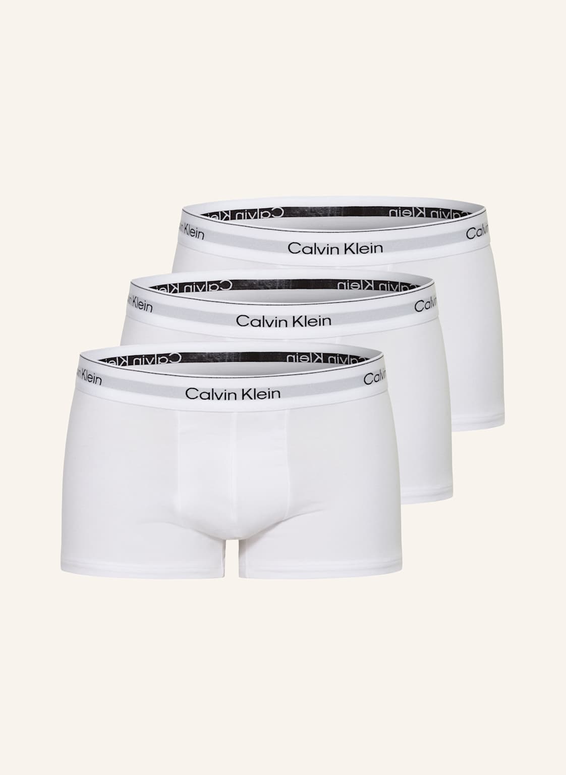 Calvin Klein Bokserki Icon Cotton Stretch Low Rise, 3 Szt. weiss