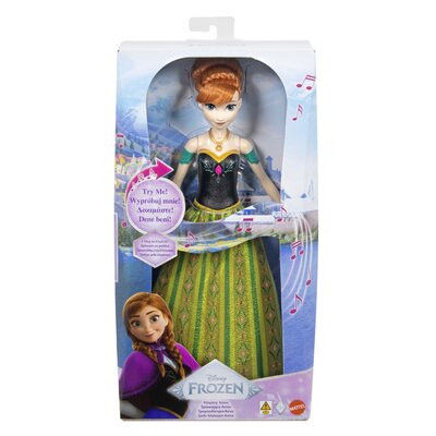Lalka DISNEY FROZEN Kraina Lodu Śpiewająca Anna JDX53
