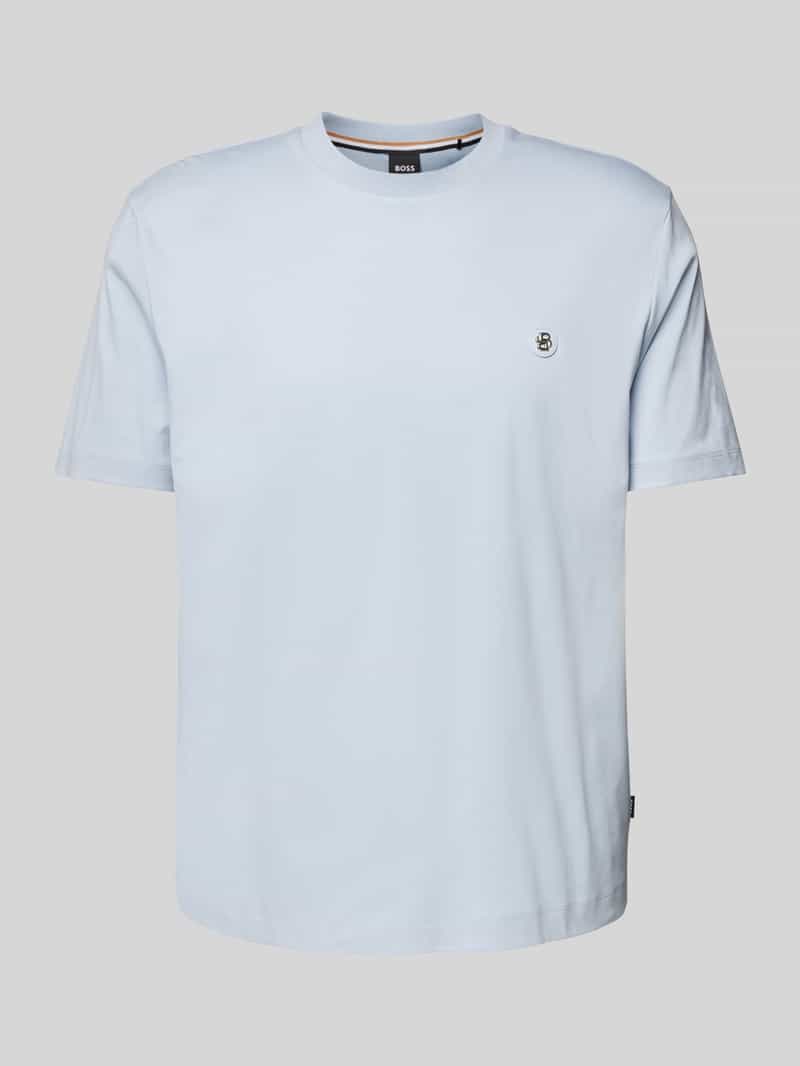 T-shirt z okrągłym dekoltem model ‘Taut’