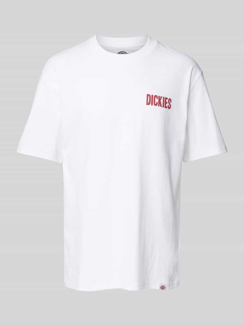 T-shirt z nadrukiem z logo model ‘SLACKS RALLY’