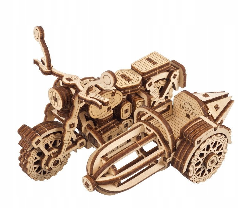 UGEARS Latający Motocykl Hagrida Puzzle 3D