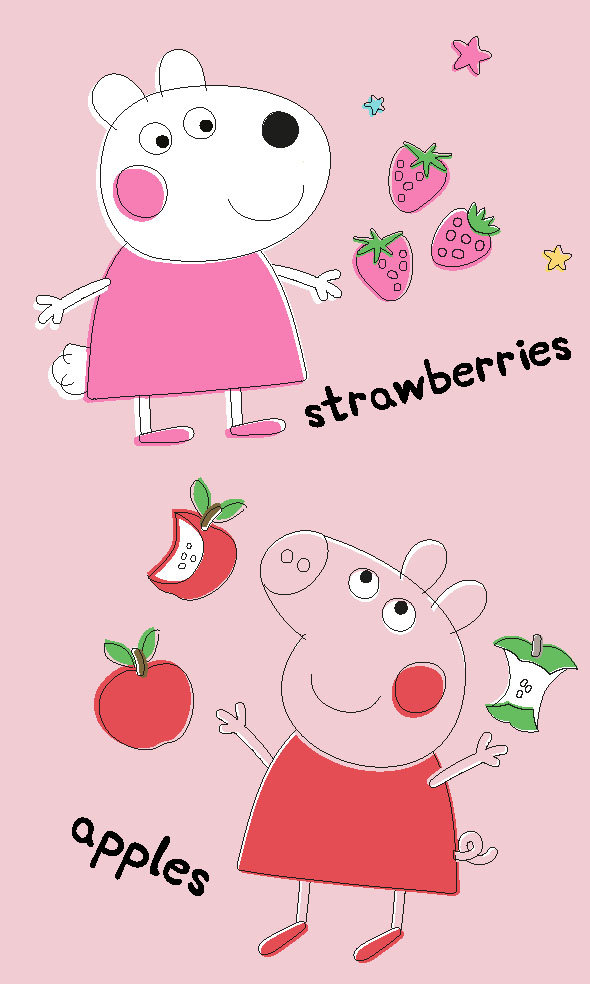 Ręcznik 30x50cm ŚWINKA PEPPA