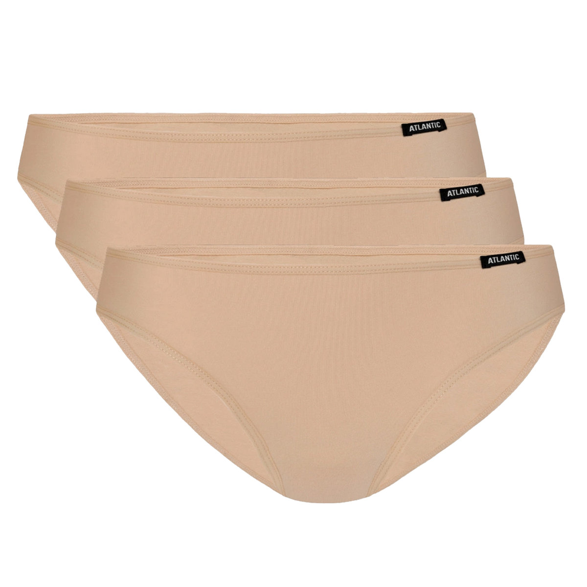 Bawełniane figi damskie 3-pack-xxl