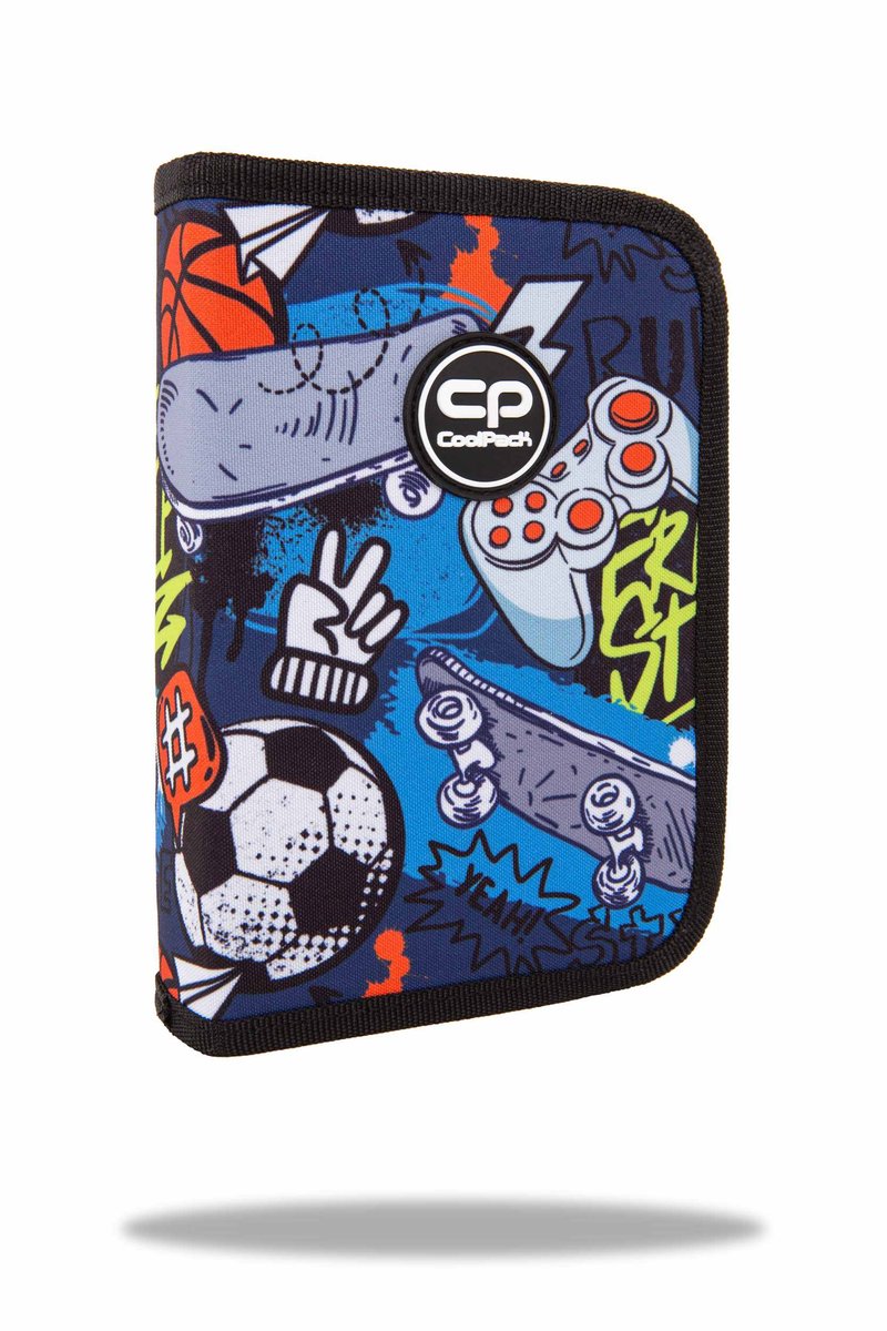 PATIO, piórnik jednoklapkowy bez wyposażenia coolpack clipper hobby