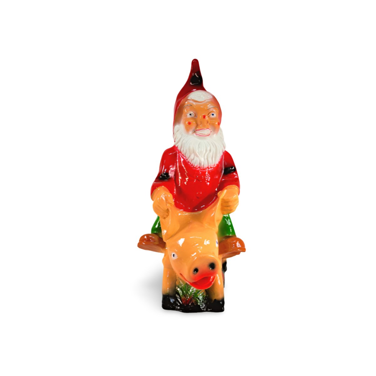 Figura Krasnal na świni