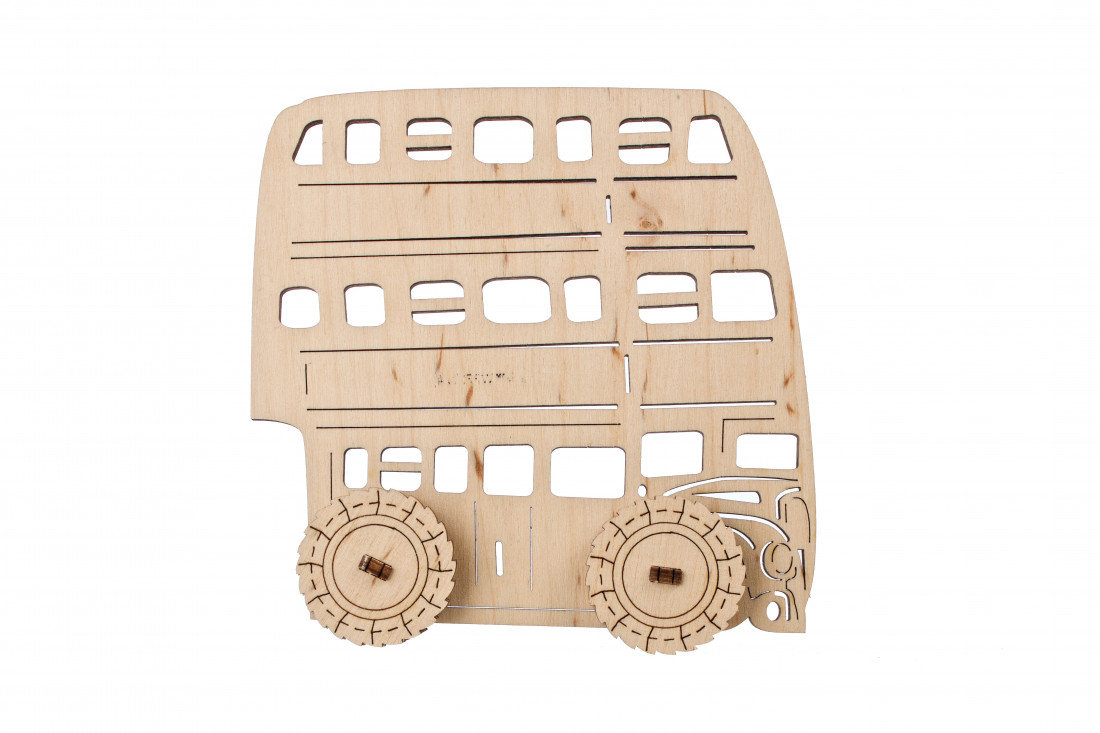 UGEARS Autobus Knight Bus Drewniana Kolorowanka Harry Potter