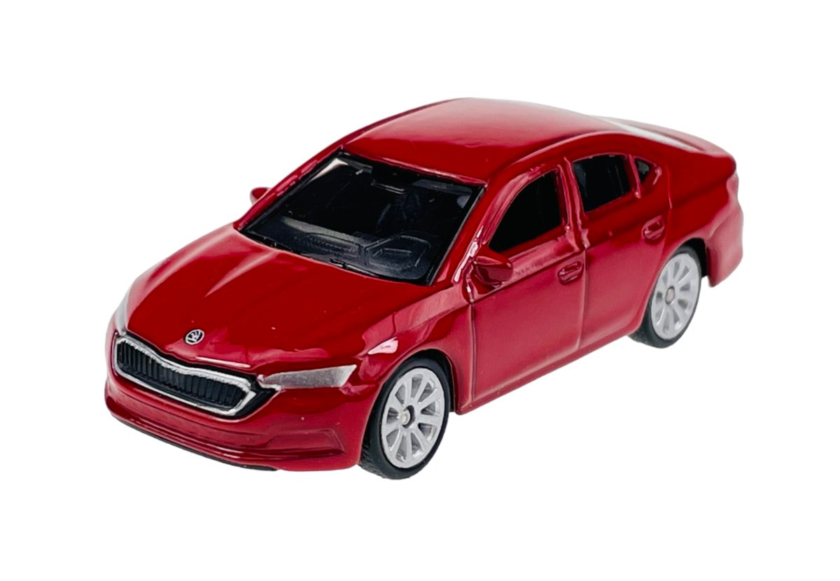 WELLY 2019 SKODA OCTAVIA MK4 CZERWONY 1:60 52405
