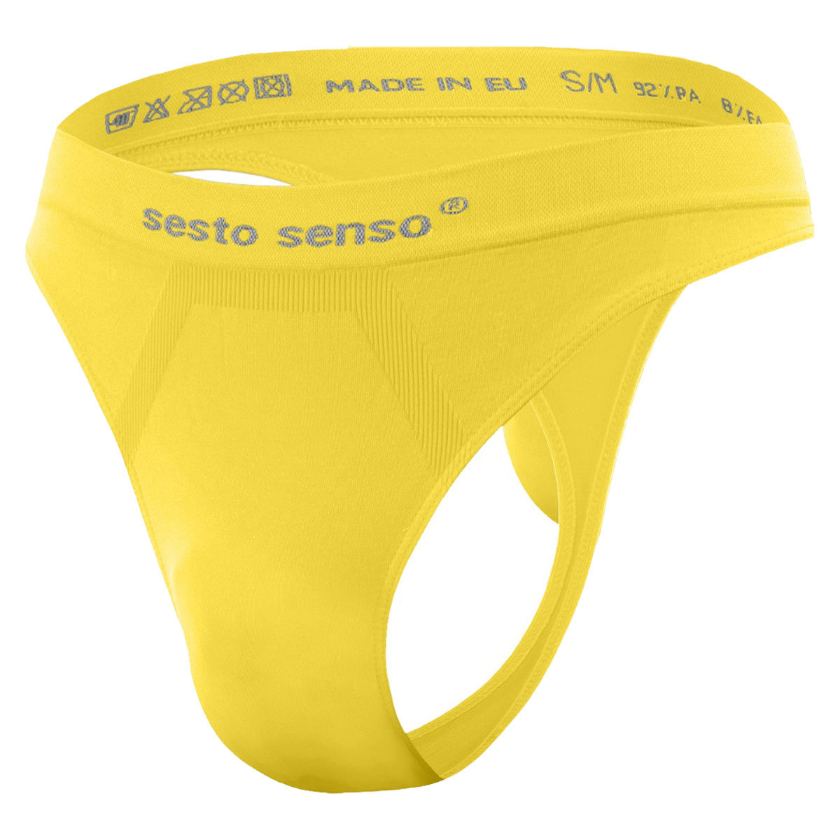 Męskie stringi bezszwowe sportowe sesto senso-s/m