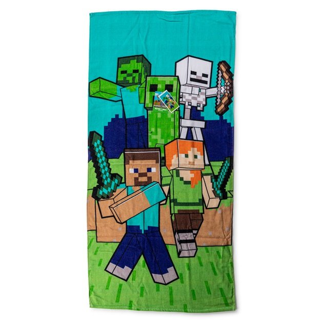 Ręcznik kąpielowy MINECRAFT 70cm x 140cm