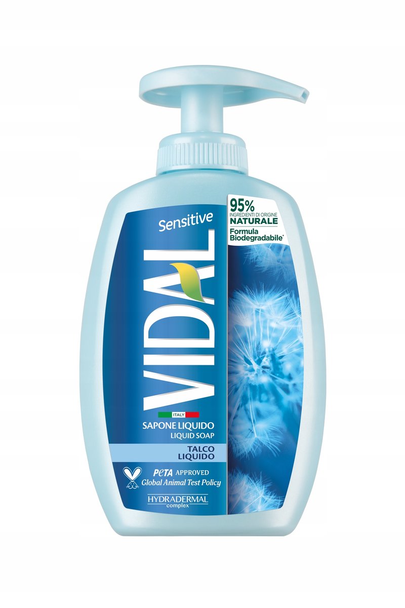 Mydło w płynie do rąk płynny talk Vidal 300 ml
