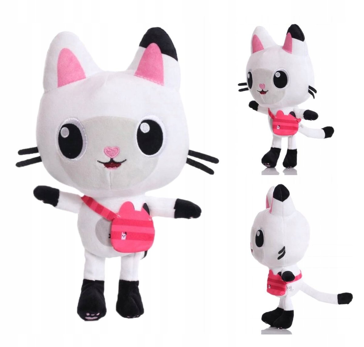 MASKOTKA KOCI DOMEK GABI KICIUŚ PANDUŚ 60CM GIGANT PRZYTULANKA PLUSZAK