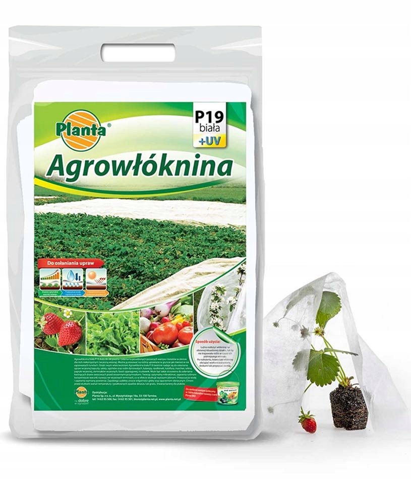 Agrowłóknina Osłona Do Roślin Warzyw 1,1 M X 5M