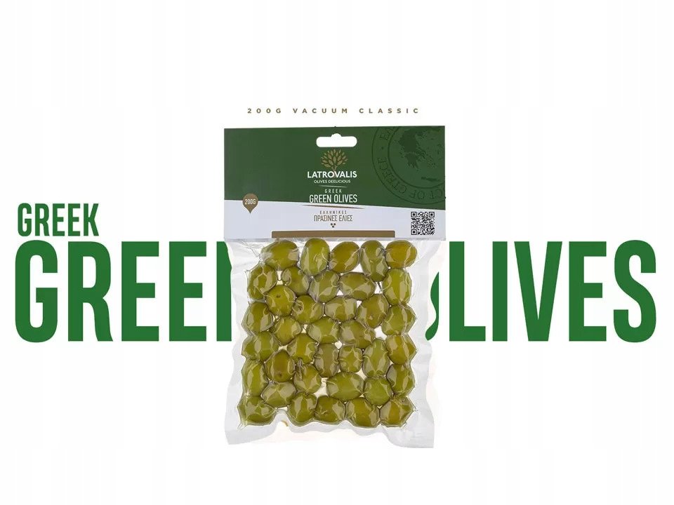 Oliwki Zielone z pestkami 200g Latrovalis