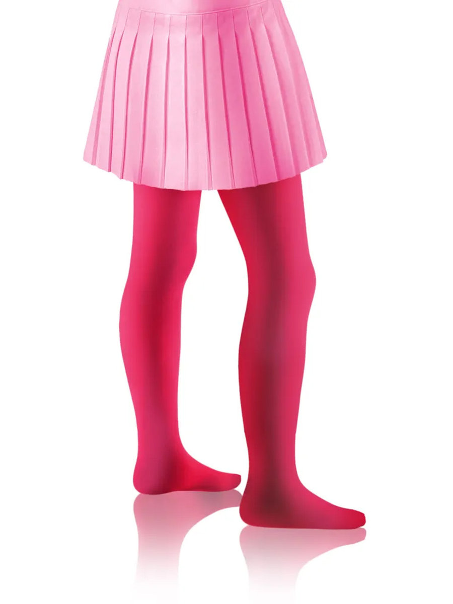 Claudia rajstopy dziewczęce poliamid różowy-92-98