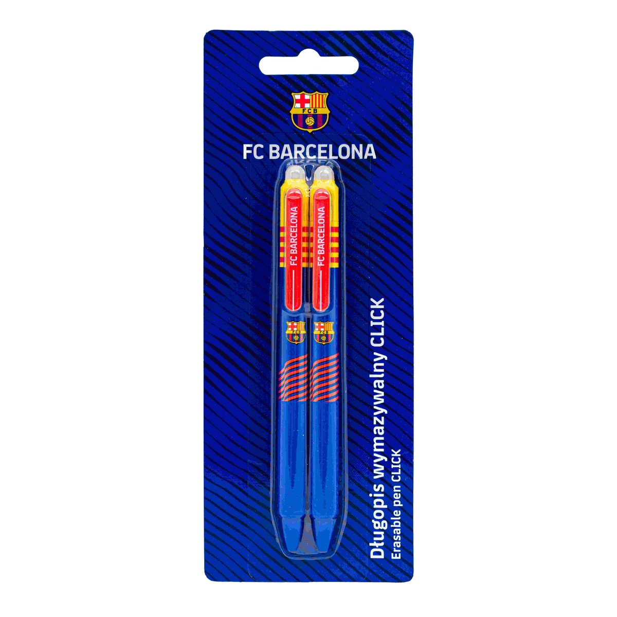 ASTRA, długopis automatyczny fc barcelona 0,5 mm blister 2 szt.