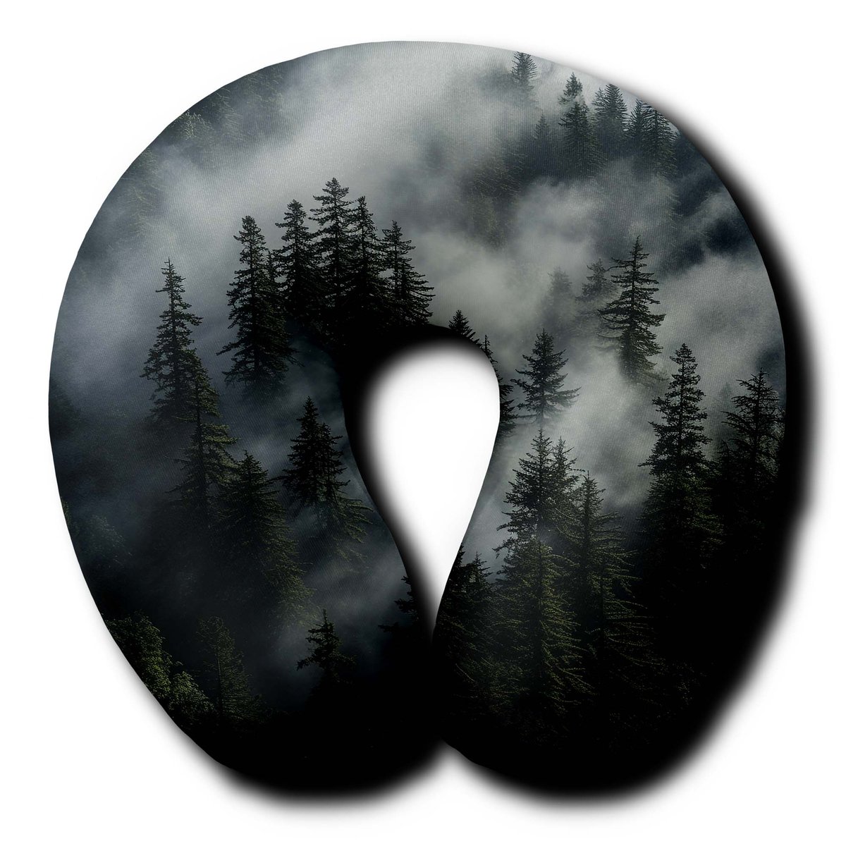 Poduszka Podróżna - Misty Forest 15