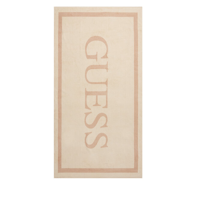Ręcznik plażowy Guess E5GZ13 SG00P Écru
