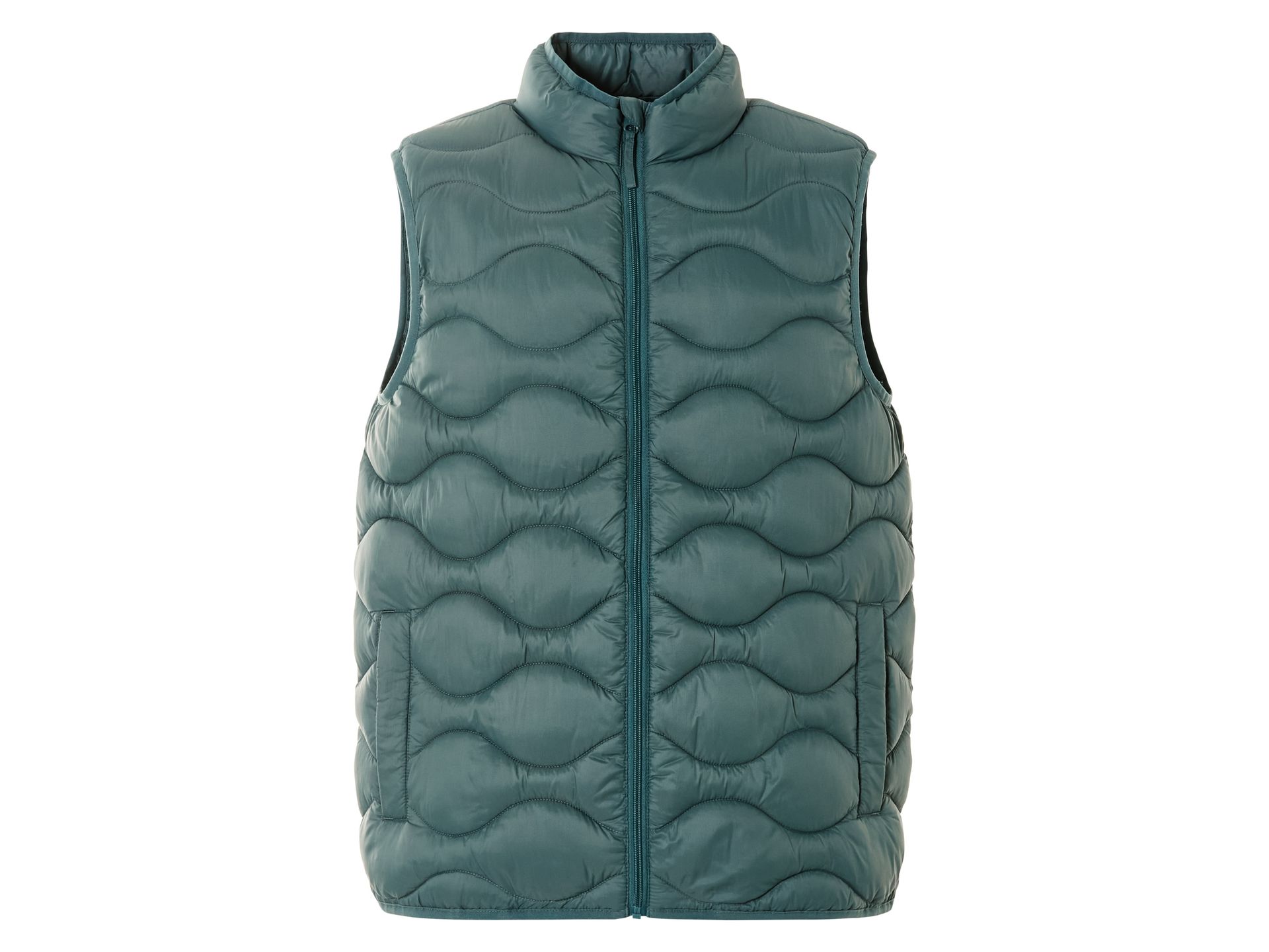 LIVERGY® Kamizelka męska, ultralekka i ciepła (Zielony, XXL (60/62))