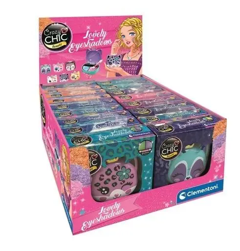 Crazy Chic. Cienie lovely mix - Clementoni