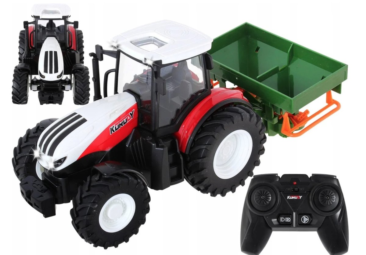 Zabawka Dla Dzieci, Zdalnie Sterowany Traktor Z Rozsiewaczem