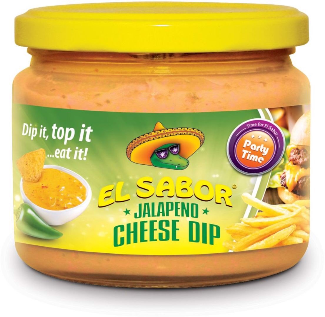Helcom Dip serowy z jalapeno El Sabor 300g