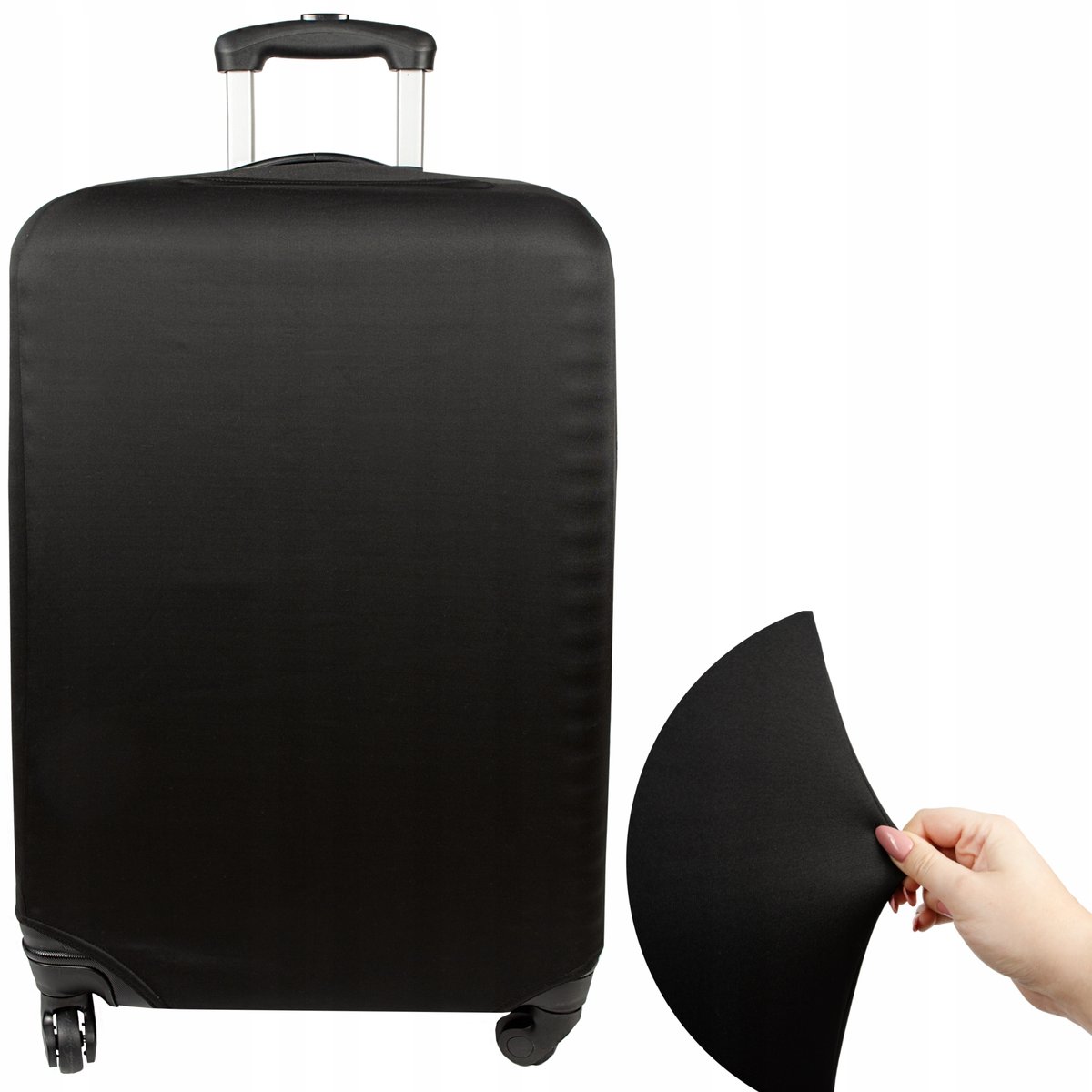 Pokrowiec na walizkę Sillar czarny rozmiar L