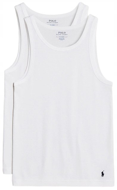 POLO RALPH LAUREN ORYGINALNY PODKOSZULEK MĘSKI CLASSIC TANK 2-PACK BOX XL