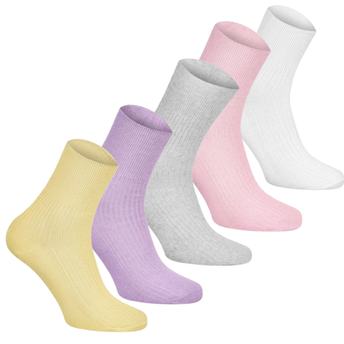 5x Nie uciskowe Skarpetki Damskie Bawełniane Dorasocks Producent 38-40