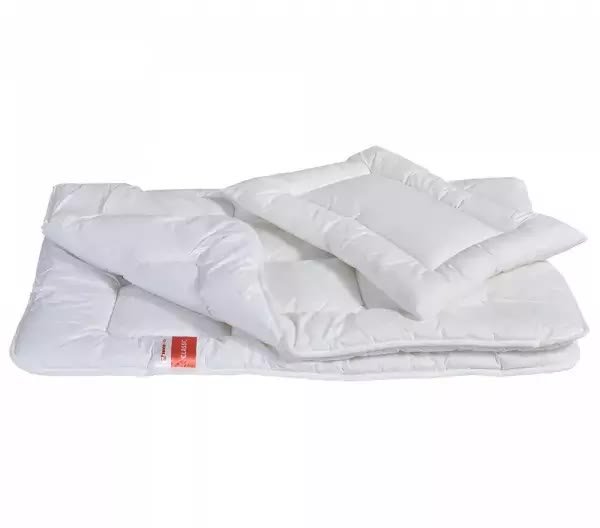 Kołdra dla dzieci 100x135 poduszka 40x60 Classic Lato biała Inter Widex