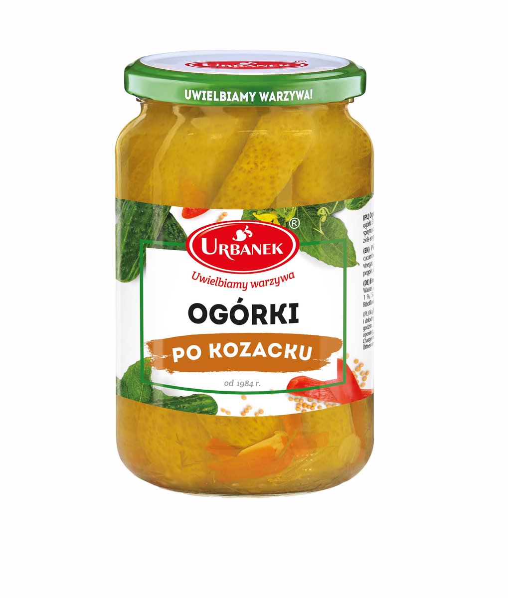 Urbanek Ogórki kozackie 680 g