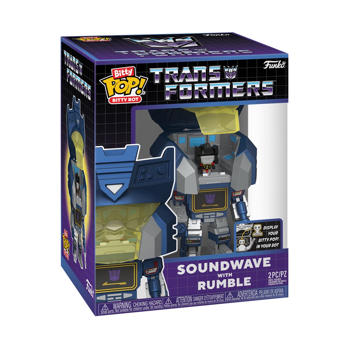 Funko Bitty Bots: TR- Soundwave